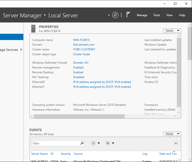 Cluster Sets in Windows Server 2019