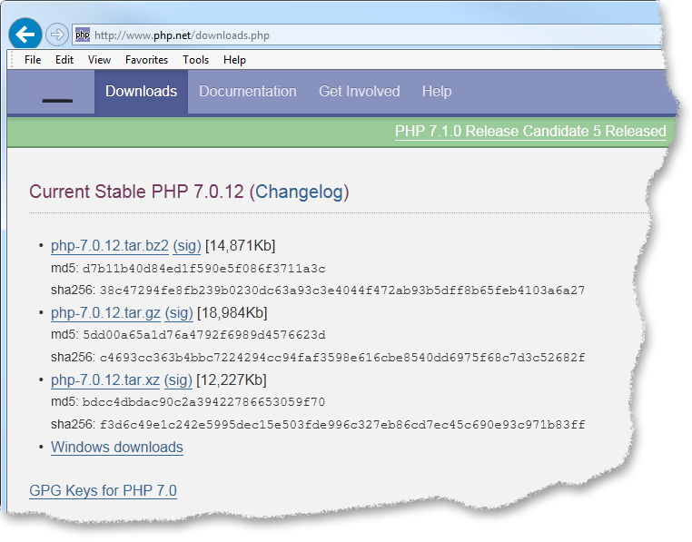 php 7.1 1rc1 win32 vc14 x64 zip download