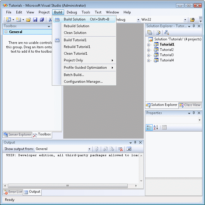 ms visual studio 2008 with bi support