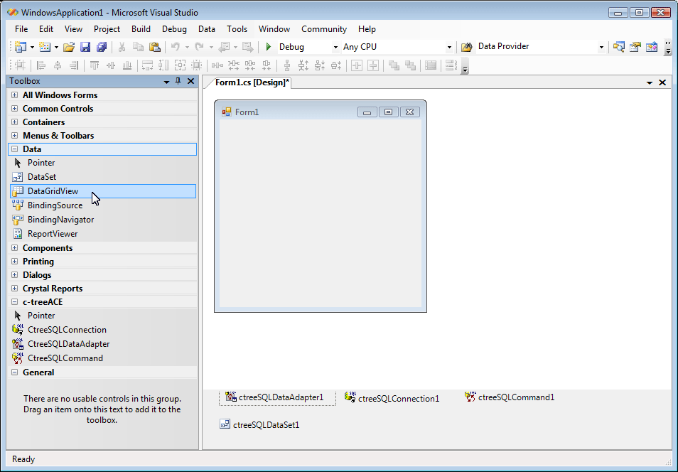 ADO.NET Visual Tutorial DataGrid1