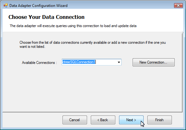 ADO.NET Visual Tutorial faircomConnection1