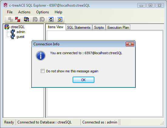 ADO.NET Visual Tutorial SQL Mgr ConnectInfo