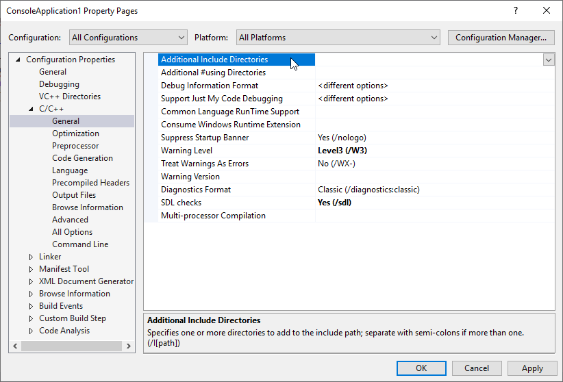 Step 5 Tell The Project Where It Can Find The C Tree Header Hpp Files